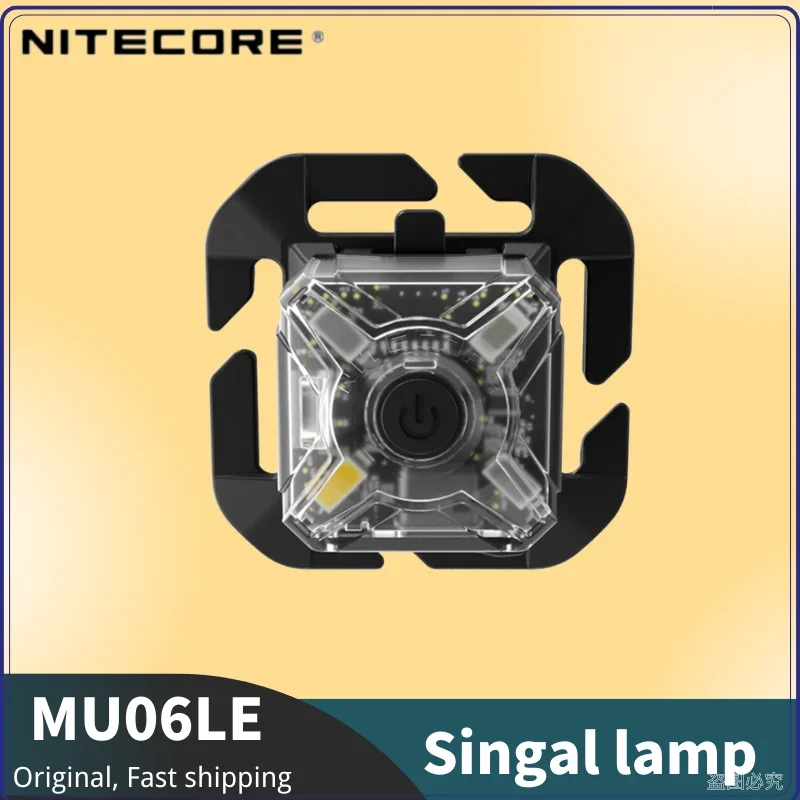 Cycling Commute Backpack - NITECORE NU06 LE Signaallicht Multi-lichtbron LED