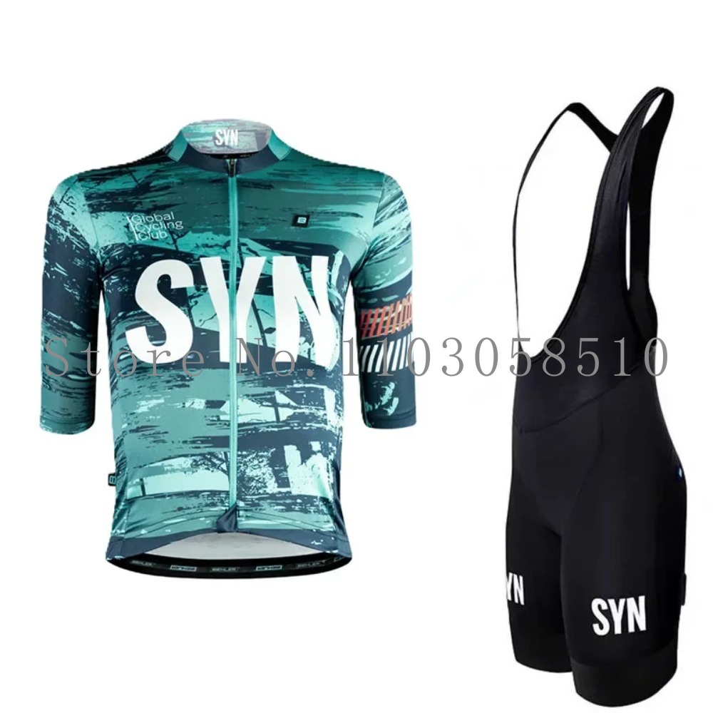 Cycling Community - SYN Jersey Heren Fietsbroek met Sponskussen