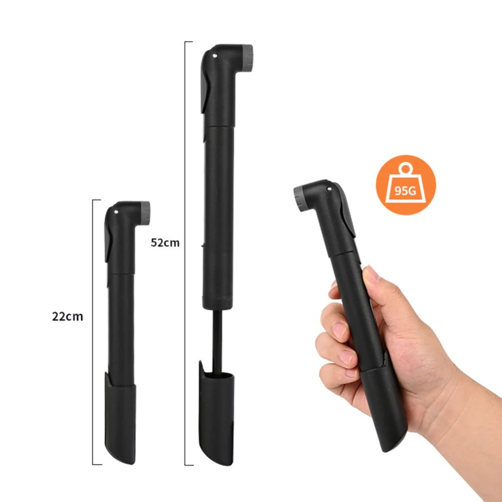 Draagbare fietspomp 120PSI - F - Bike Pump Frame Mount recensie en prijs